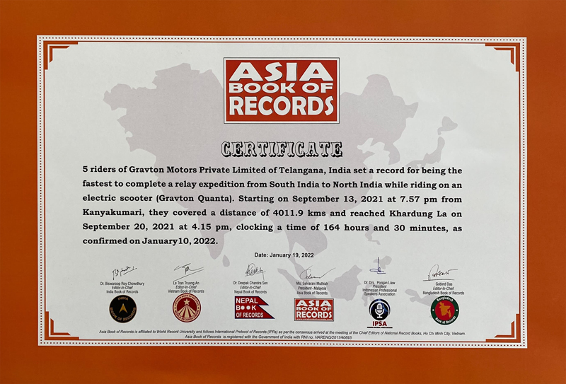 Asia Book of Records